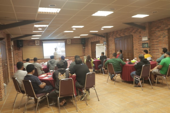 Event organizer outbound training