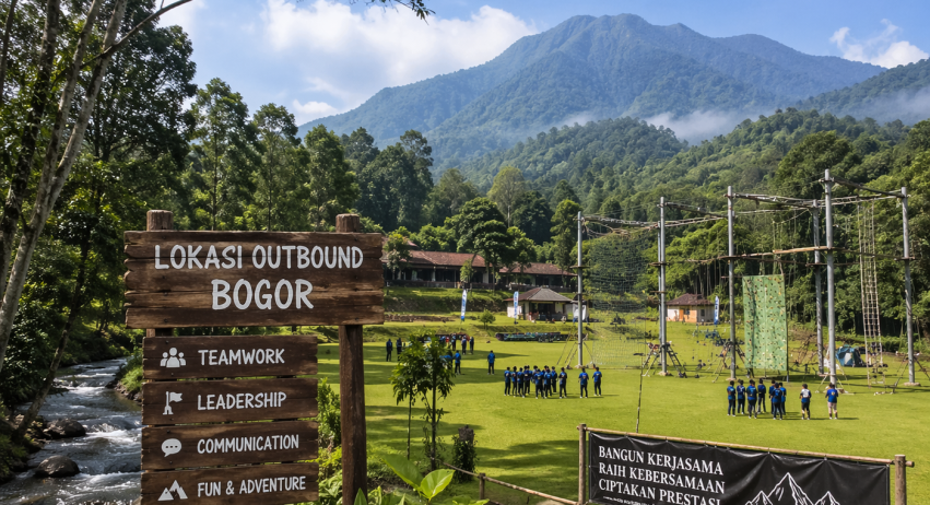 lokasi outbound di bogor : Sentul vs Puncak