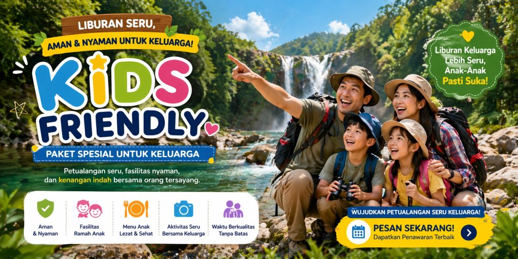 Trip petualangan ramah anak